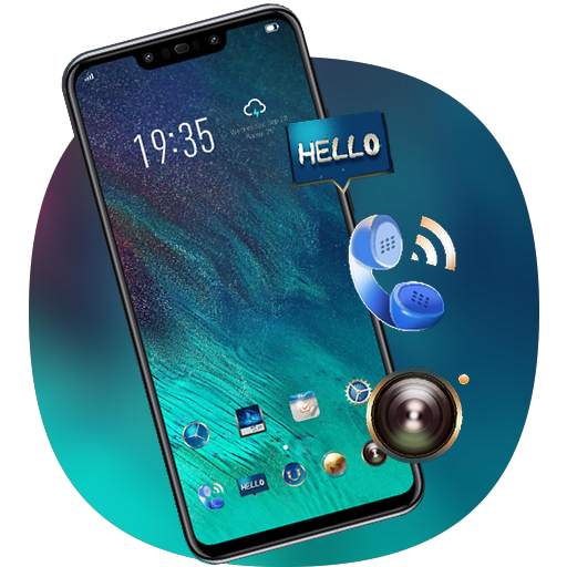 Colorful theme Galaxy A80 launcher hot HD 2.0.1