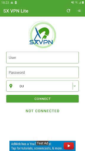 SX VPN Lite screenshot 1