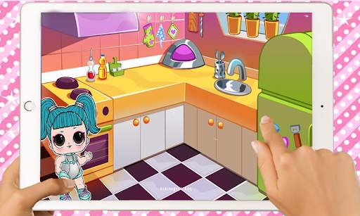 Cute Lollipop Cleaning screenshot 2