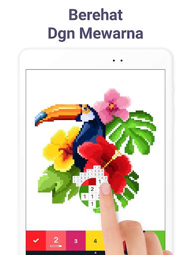 Pixel Art - warna ikut nombor screenshot 9