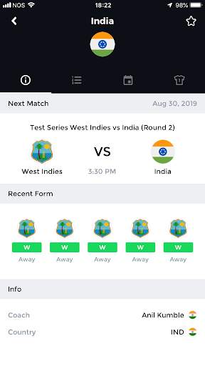 SkyScore - Live Scores and Sports News screenshot 5
