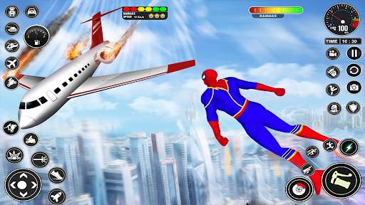Rope Superhero Games Rope Hero screenshot 6