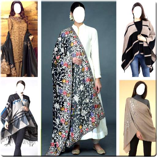 Women Shawl Photo Editor screenshot 17