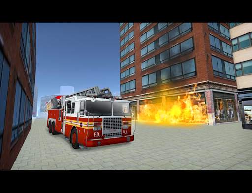 Fire Truck Simulator 2016 screenshot 7