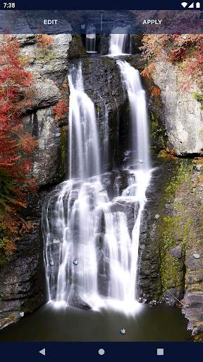 Waterfall 4K Live Wallpaper 6 تصوير الشاشة
