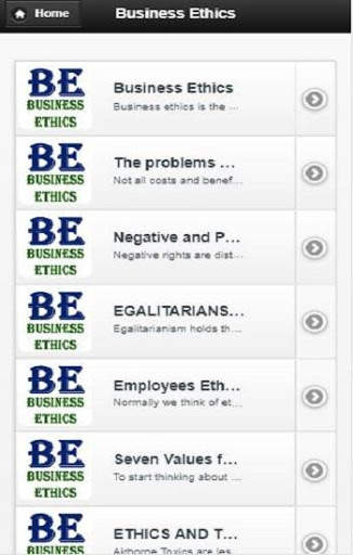 Business Ethics screenshot 1