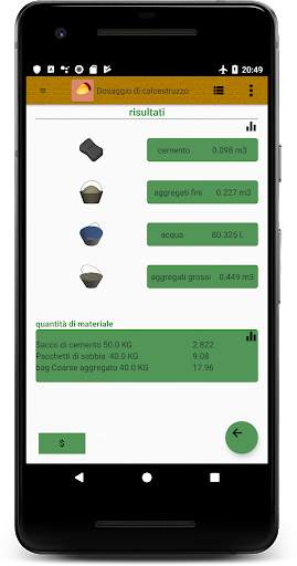 Dosaggi di calcestruzzo screenshot 5