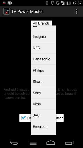 TV Power Master Free screenshot 2