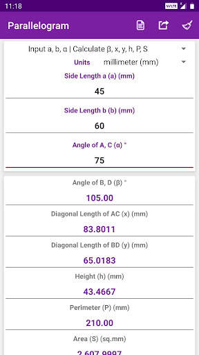 Geometry Calculator скриншот 3