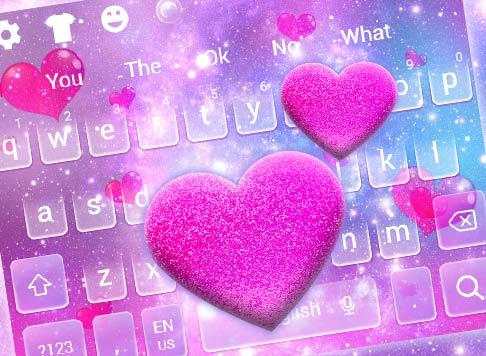 Galaxy Love Keyboard screenshot 5