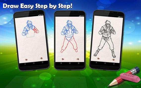 Drawing Lessons Naruto screenshot 2