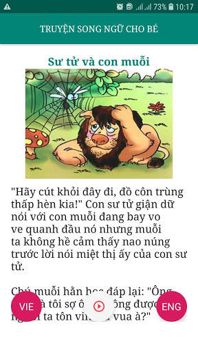 Audio - Truyện song ngữ cho bé screenshot 6