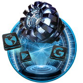 Arc Reactor Neon Light Technology Theme icon