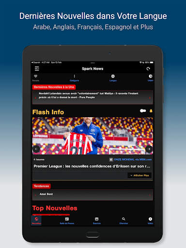 Spark News Lite: Breaking News screenshot 3