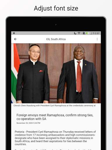 South Africa News - English News & Newspaper screenshot 9