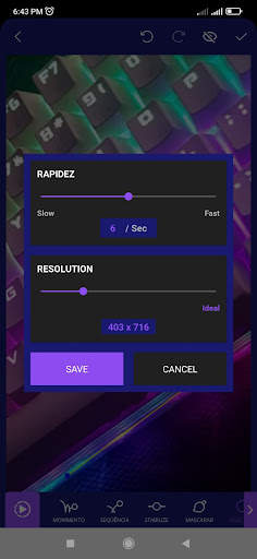 Photo Editor Animação Em Fotos com efeitos filtros screenshot 2