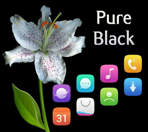 Shiny Absolute Black Theme screenshot 3