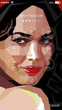 Megan Fox App Lock Screen screenshot 2