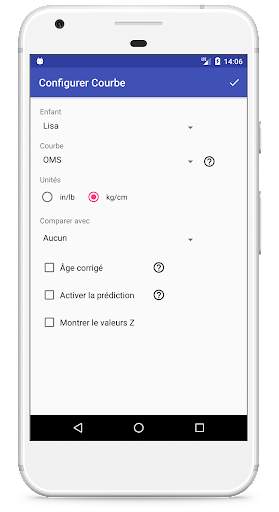 Courbes de Croissance screenshot 7
