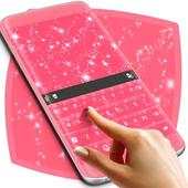 Pink Sparkle Keyboard Theme 1.279.13.90