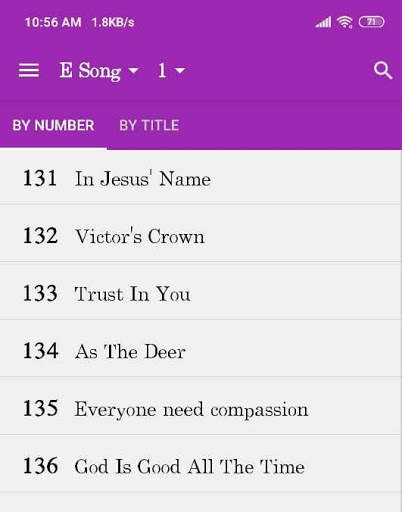 Church Worship Team App screenshot 3