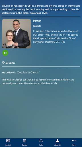 Church of Pentecost Cleveland screenshot 1
