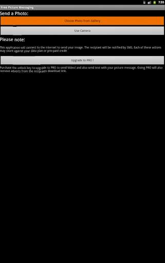 Free Picture Messaging screenshot 5