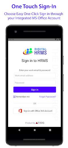 Digital HRMS screenshot 1