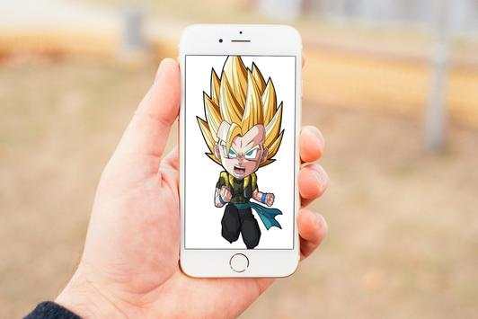 Goku Chibi Art Wallpaper screenshot 6