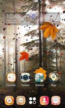 Maple Leaf Parallax V Launcher Theme screenshot 2