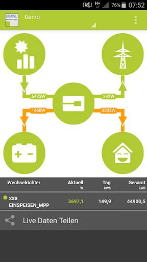 KOSTAL  Solar App screenshot 2