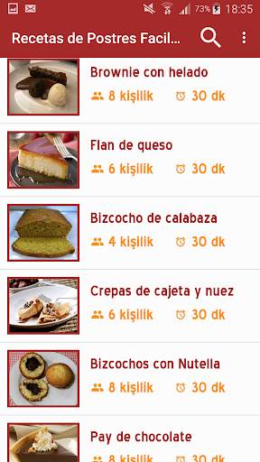 Recetas de Postres Faciles sin internet screenshot 2