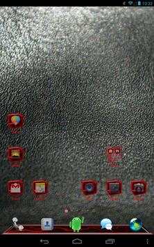Red Thunder GO Launcher Theme screenshot 1