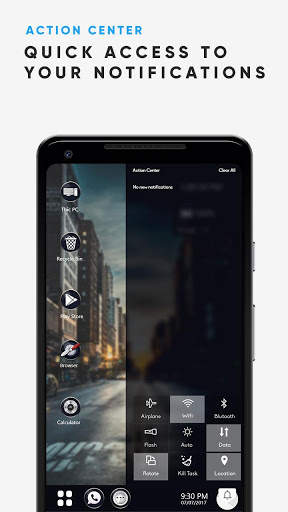Lomo City Theme for Computer launcher screenshot 1