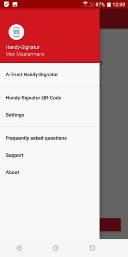 Handy-Signatur App скриншот 4