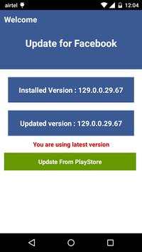 Update for Facebook screenshot 3
