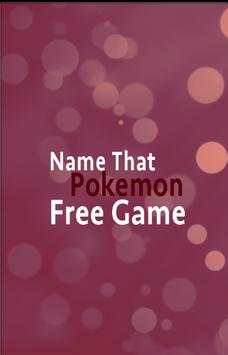 Name That Pokemon - Free Game screenshot 5