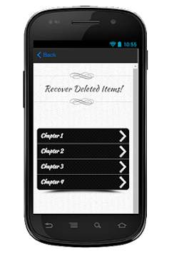 Recover Deleted Items Guide screenshot 2