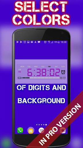 Battery Saving Digital Clocks Live Wallpaper screenshot 8