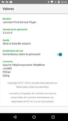Lexmark Print Service Plugin screenshot 7
