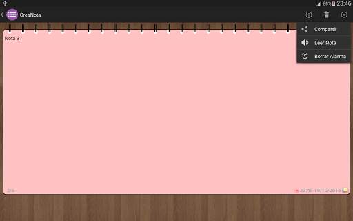 CreaNota: Notas, Alarmas, Texto a voz, Colores screenshot 11