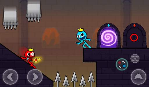 Red and Blue Stickman 2 screenshot 12