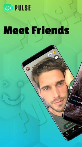 Pulse Video Chat - Swipe & Meet screenshot 1