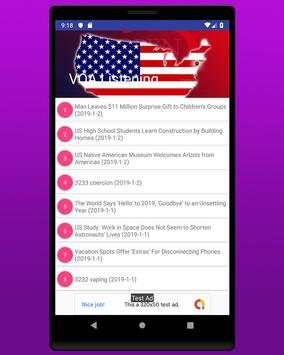 English Listening Daily screenshot 2