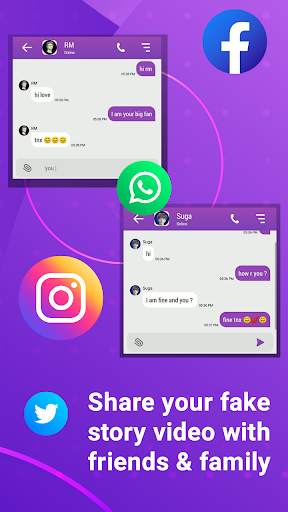 BTS love chat Messenger screenshot 6