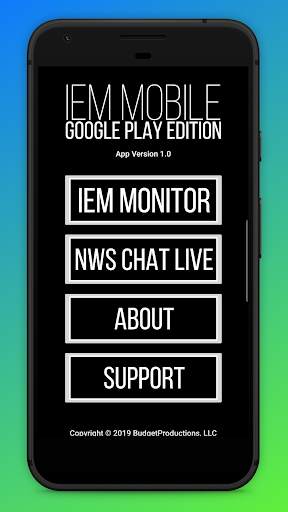 IEM Mobile - Mobile NWS Product Viewer! screenshot 1