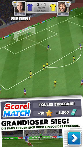 Score! Match - PvP Fussball screenshot 1