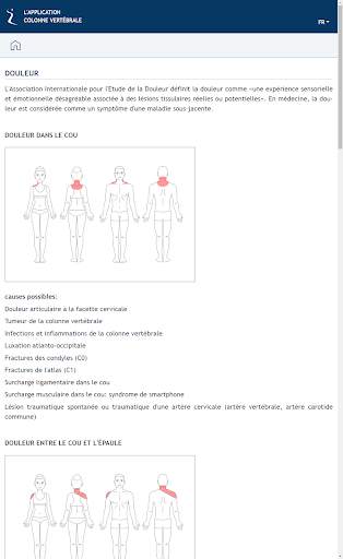 L'APPLICATION COLONNE VERTÉBRALE screenshot 5