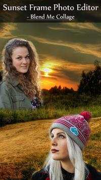 Sunset Frame Photo Editor - Blend Me Collage screenshot 2