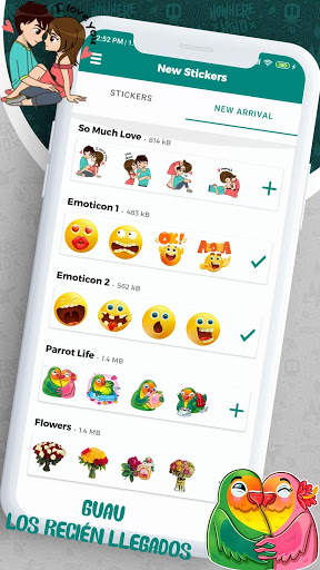 Pegatinas 3d - Nuevas pegatinas para Whatsapp 2020 screenshot 4